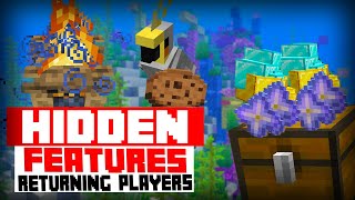 20 Things you didn't know about Minecraft ( Hidden Features )