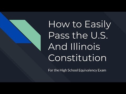 Wideo: Czy w Illinois wymagany jest test z Konstytucji?