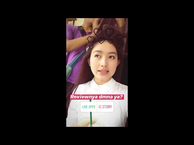 Natasha Wilona (@natashawilona12) archived Instagram Stories compilation from October 26, 2019