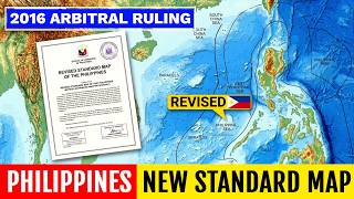 2016 SCS Arbitral Ruling Solidify's Philippines New Standard Map Against China 10-Dash line