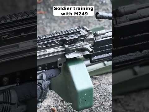 Video: Americký lehký kulomet M249: foto, charakteristika