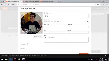 How to set up your Soundcloud in 3  minutes