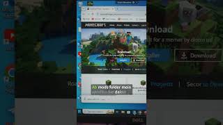 How to Install Mods in Minecraft Java! 🎮 (Hindi) #shorts