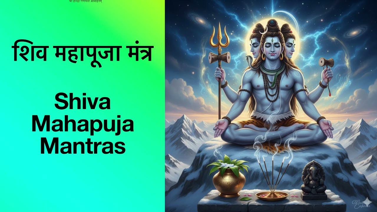 Shiva Mahapuja Mantras ShivaMantras 