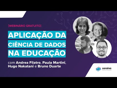 Aplicação da ciência de dados na educação  - Saraiva Educação