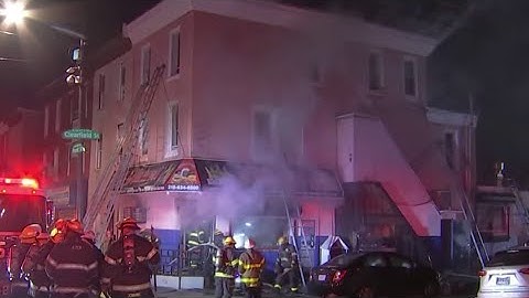 Fire tears through Kensington rowhome