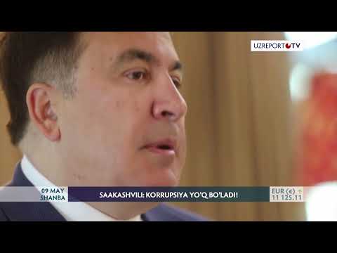 Mixail Saakashvili Ukrainada korrupsiyani yo'q qilishga va'da berdi