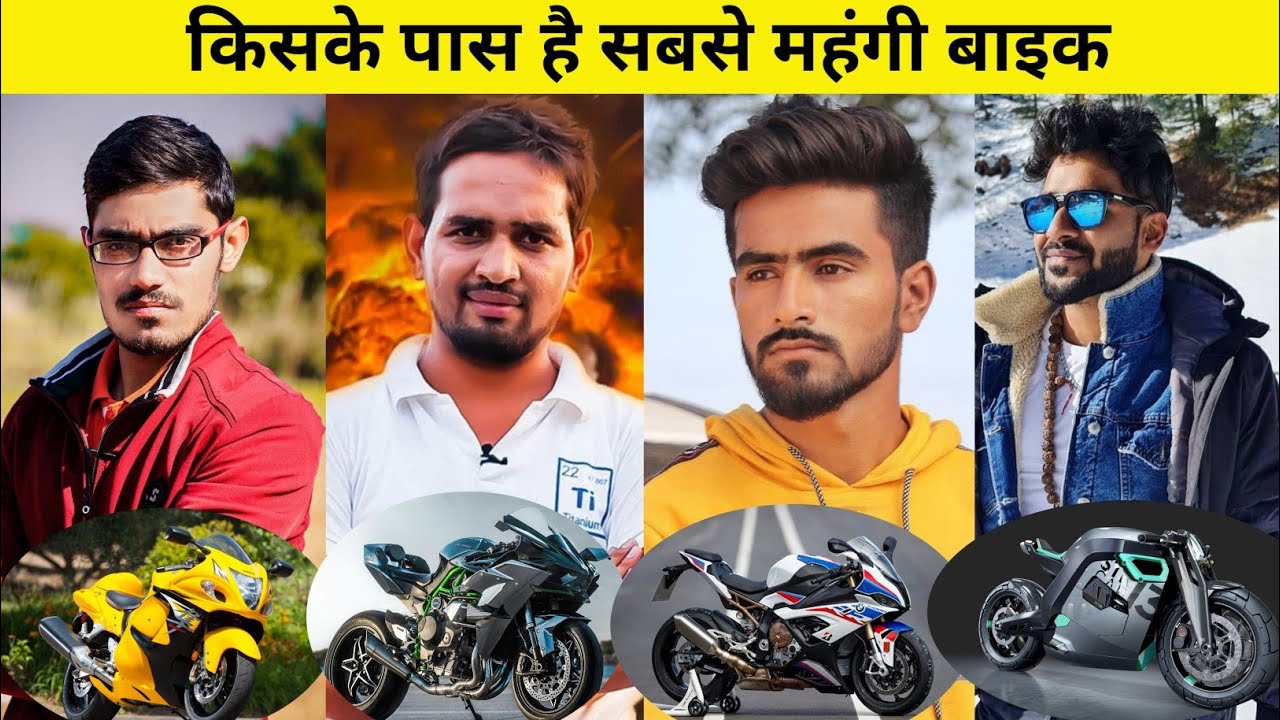 Top 5 Experiment Youtubers Most Expensive Bike, Mr Indian Hacker, Crazy