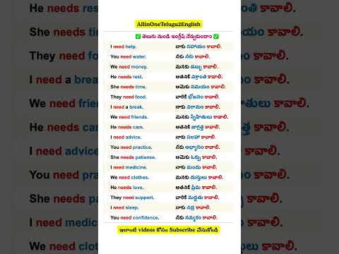 Can Telugu Meaning