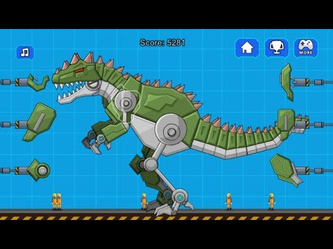 Jogue Dinossauro robô jogo online grátis