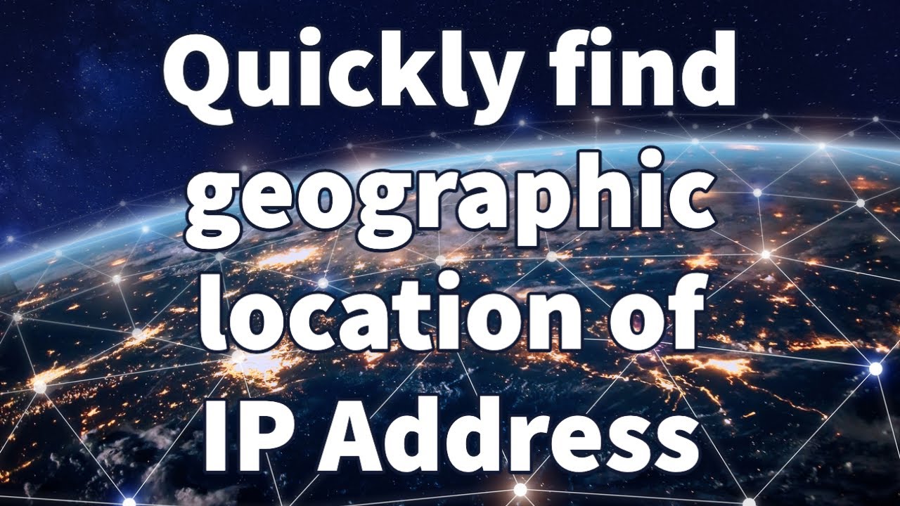 How to find the owner of an IP Address?