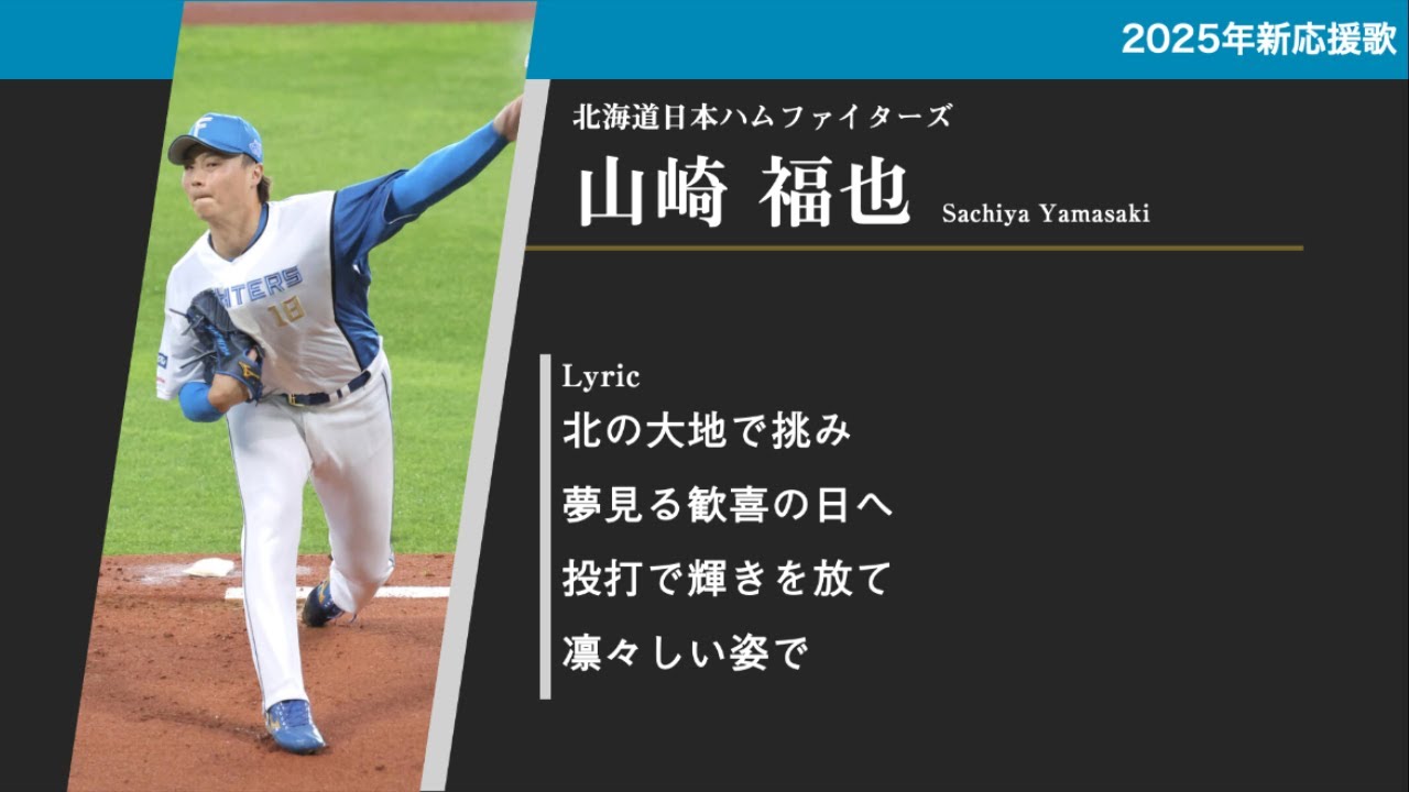 匿名即日発送 山崎福也　北海道日本ハムファイターズ Lサイズ 新品未開封 193 【山崎福也/北海道日本ハムファイターズ】2025 BBM ベース
