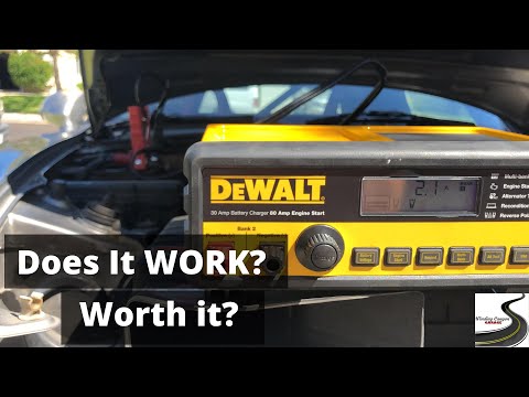 2020 UNBOXING and TESTING DeWALT DXAEC80 30 Amp Multi Bank Battery Charger With 80 Amp Engine