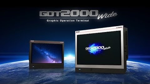 Mitsubishi Electric HMI GOT2000 Widescreen Models