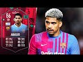 He is GAMEBREAKING!! 💪 86 Path To Glory Ronald Araujo Player Review! FIFA 23 Ultimate Team