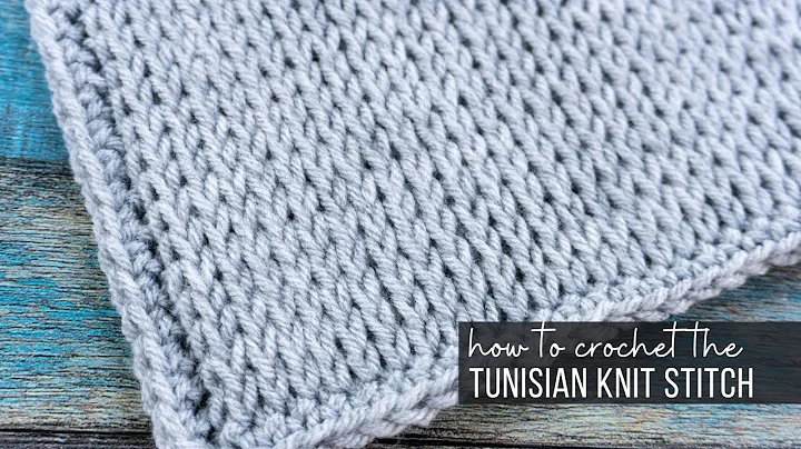 Master Tunisian Knit Stitch with Easy Tutorial