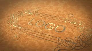 Elegant Leather Logo Animation । Intro & Outro । YouTube logo animation