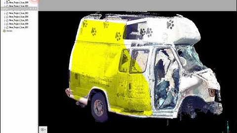 FARO SCENE 6 Creating A Mesh From a Point Cloud
