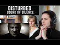 Singers First Reaction to Disturbed - Sound of Silence (Live and Music video)