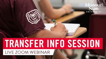 Transfer Student Info Session