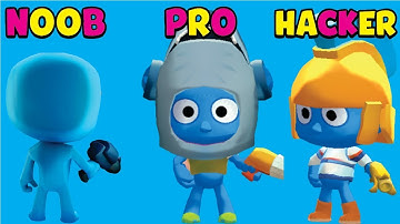 NOOB vs PRO vs HACKER in Shoot n Loot