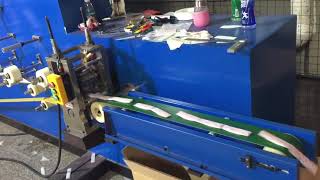 Cigarette rolling paper folding machine #smokingpapermachine #cigarettepaper