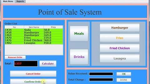 Java Eclipse #2 - Point of Sales System (POS)