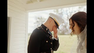 Aly + Seth | Marine Marries the Love of His Life | Livingston, Mississippi
