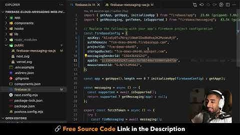 How to add Push Notifications to a Next.js App w/ Firebase Cloud Messaging! (Tutorial for Beginners)