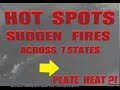 4/07/2023 -- Major fires break out across 7 states / Midwest USA -- Hot Spots turn to fires