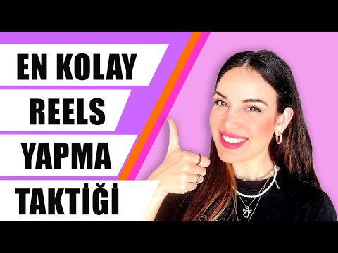 EN KOLAY REELS YAPMA TAKTİĞİ - PRATİK VE HIZLI INSTAGRAM REELS YAPMA - INTAGRAM İPUÇLARI