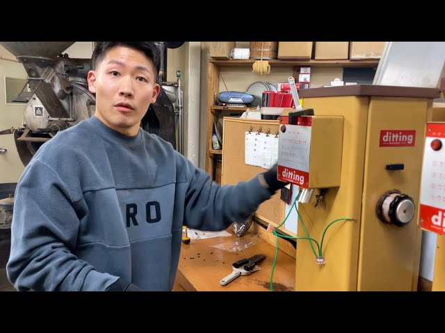 業務用コーヒーミルの静電気を取りに行ったら衝撃の結果に【ラスボス