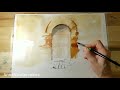 Old Door Watercolor Demonstration