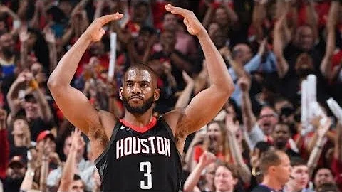 Chris Paul vs Jazz (2018 WCSF Game 5) - 41 Pts, 10 Ast, 7 Rebs, 13-22 FGM, 8-10 3PM, WCF BOUND!