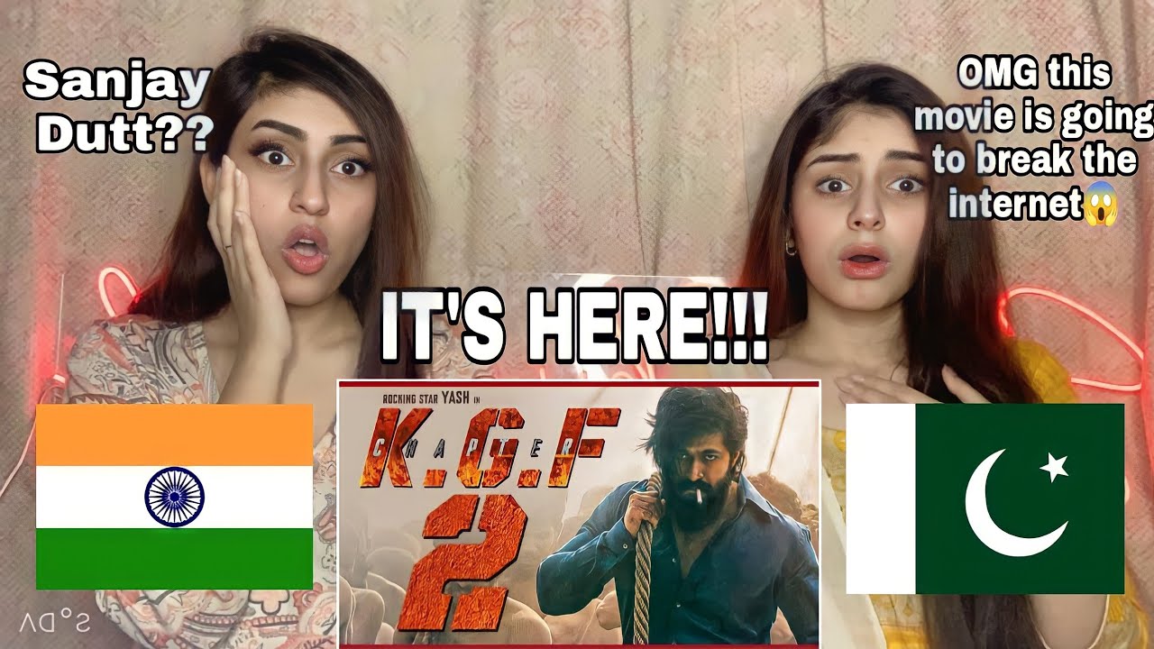 KGF 2 TRAILER - Reaction by Sun Shine Girls , We are back