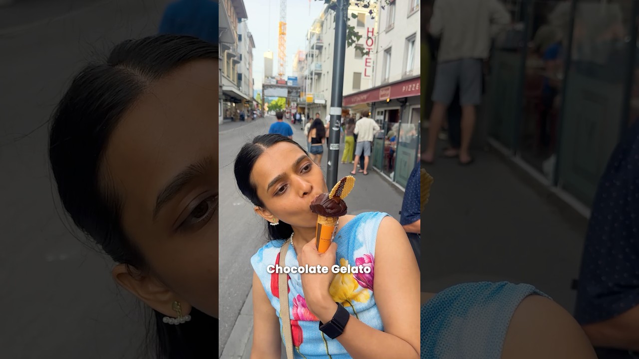 Switzerland food vlog🍫🧀🍨