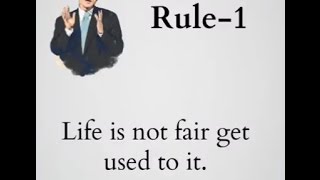 10 rules you will not learn at school