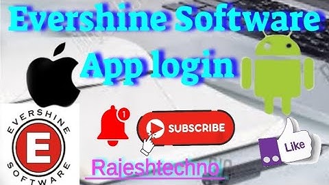 Evershine software app login in your mobile phone📱.. |Rajesh kumar...