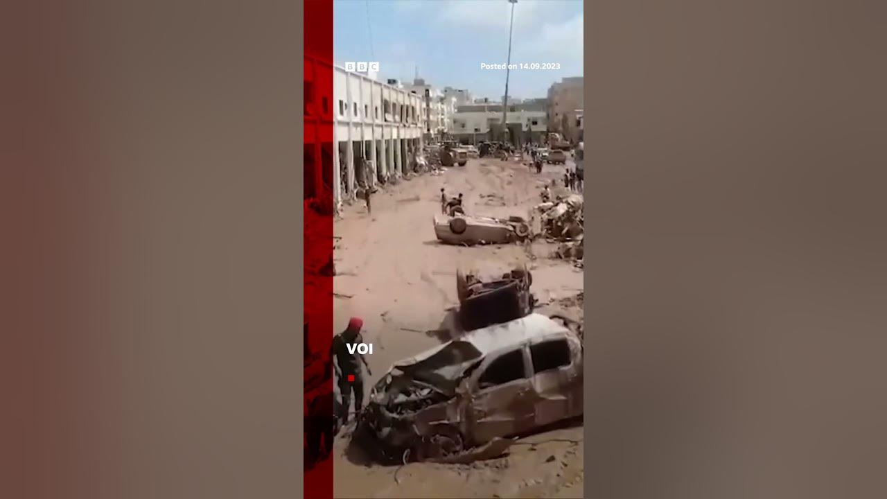 Survivors have described "unimaginable scenes" in the Libyan city of Derna. #Shorts #Libya #BBCNews