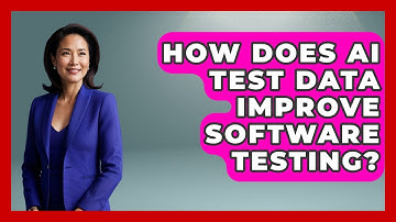 How Does AI Test Data Improve Software Testing? - Emerging Tech Insider