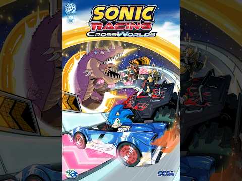 Sonic Racing Crossworlds Comic Dub (IDW)