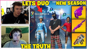 CLIX Gets CARRIED By PETERBOT In NEW FORTNITE SEASON & SHOCKED After He RAGE QUITS AND LEAVES!