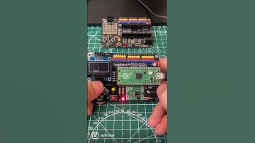 Raspberry Pi Pico +Proto Shield with snake game #raspberrypipico #raspberrypi #python #arduino #pico