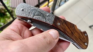 Нож Buck110 art custom