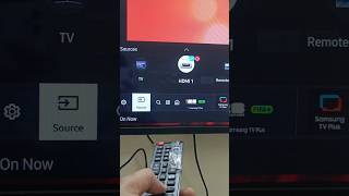 connect hdmi cable to samsung smart tv with android tv box #hdmi #shorts