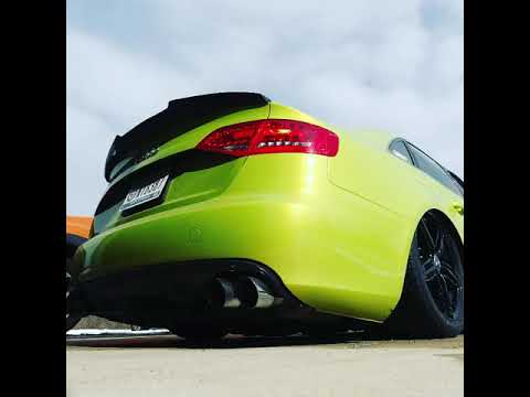 Audi B8 A4 I.E Crackle tune - YouTube