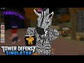 Tower Defense Simulator (My First Golden Tower)- Roblox
