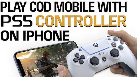 HOW TO PLAY COD MOBILE WITH PS5 CONTROLLER ON IPHONE