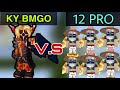 1 Juggernaut vs 12 Pro players in bedwars BlockmanGo (BlockmanGo) blockman go blockmango Blockman Go