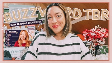 2023 Buzzword Reading Challenge TBR  🐝